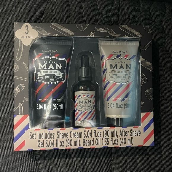 NWT Smooth Style The Original Man Shave Kit - Picture 1 of 2